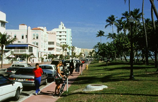 Art Deco District at Miami Beach