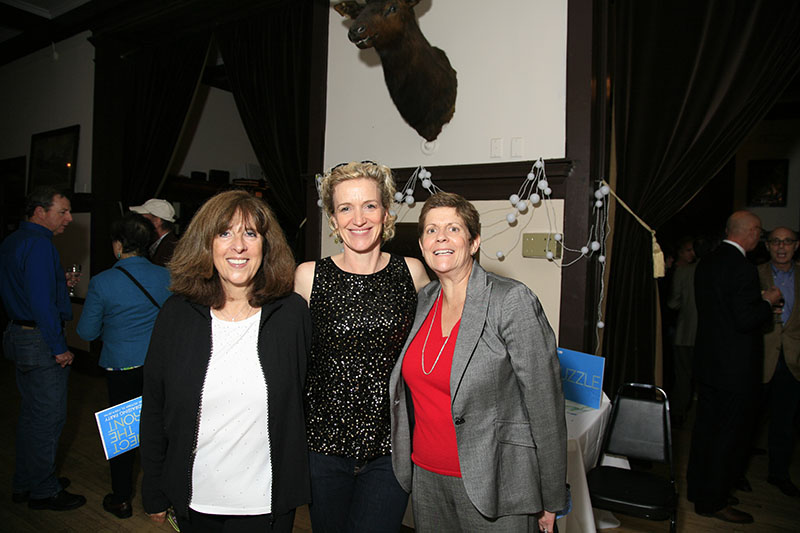 Donna Ramer, Heather Gibbons and Monica Pollock, the driving force(s) behind the event.