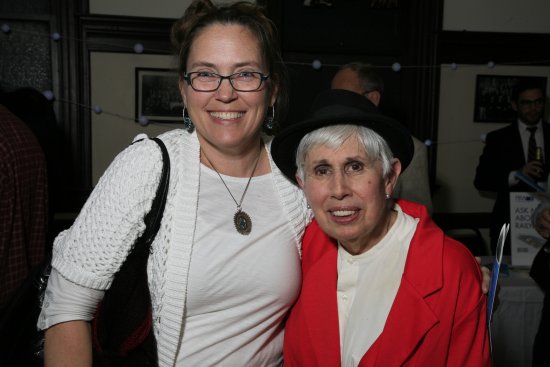 Kim Trevisan, former FBW Program Director, with Augusta Pryzgoda.