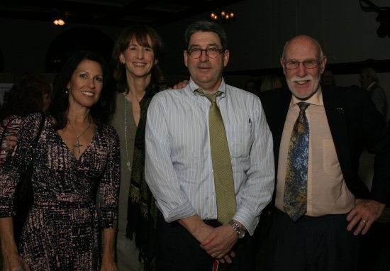 Leah Healey, Councilman Jim Doyle with FBW President Jim Vance.