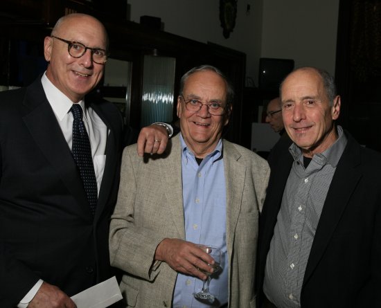 FBW architect/planner Craig Whitaker flanked by FBW board members David White, Esq. (left) and Aaron Lewit (right).