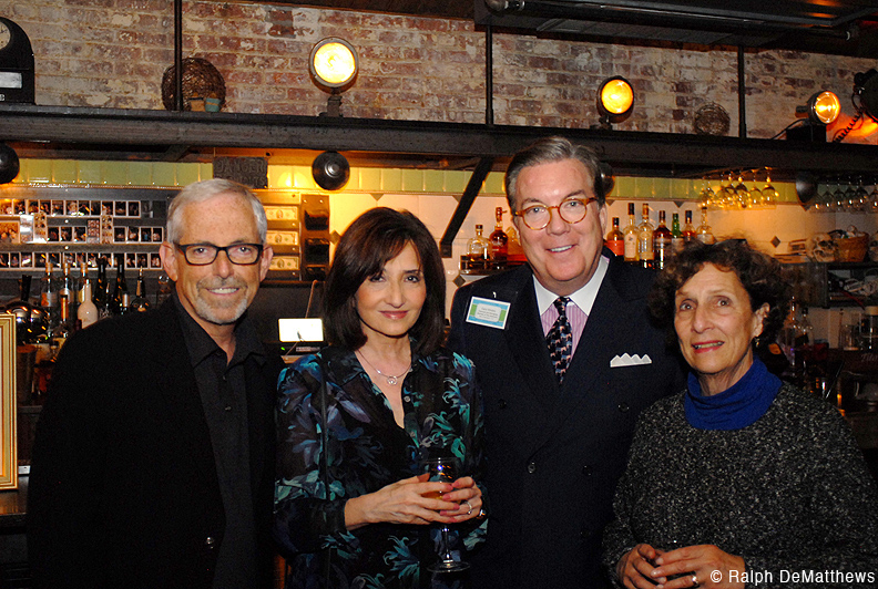 FBW Board member Gary Hindes (2nd from right) with attendees;